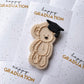 Classic Graduation Teddy Single Cookie