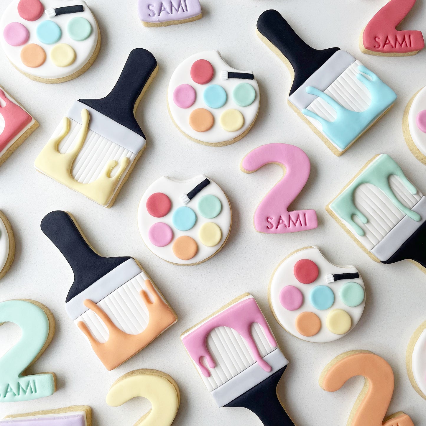 Little Picasso Paint/Art Cookie Set – Stevie Cookie Co